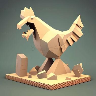 3D модель Игра Конечная Куриная Лошадь (STL)